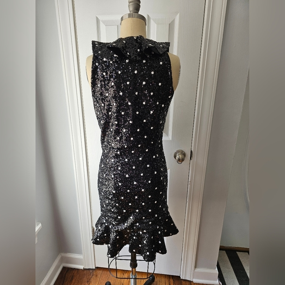 NWT! Giambattista Valli × H&M Sequin Mini Cocktail Dress - Picture 7 of 12